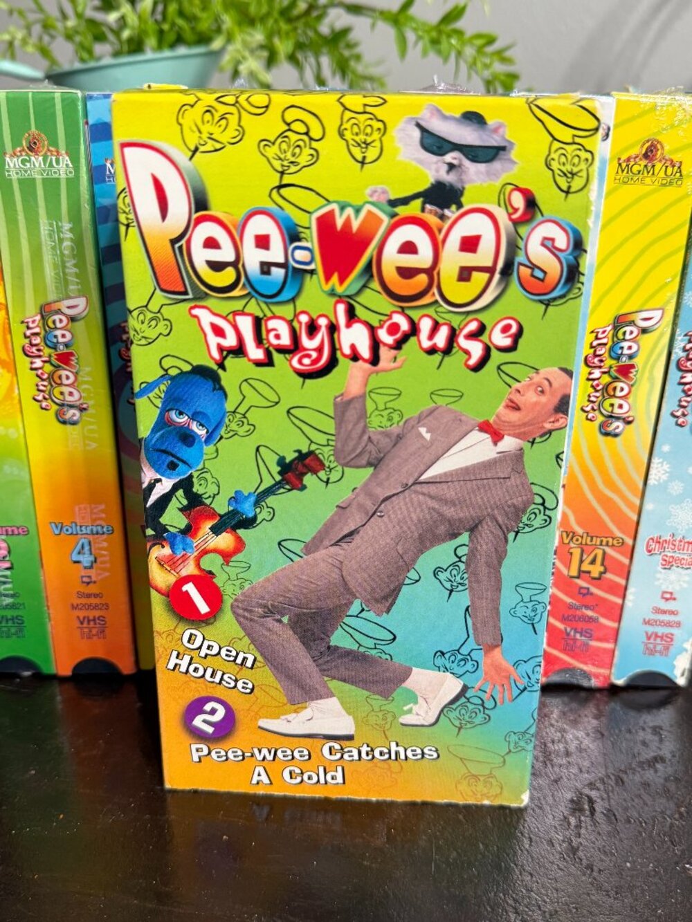 Pee-Wee's Playhouse VHS LOT Vol 1, 2, 4, 7-11, 14, Christmas 1996 Sealed Herman
